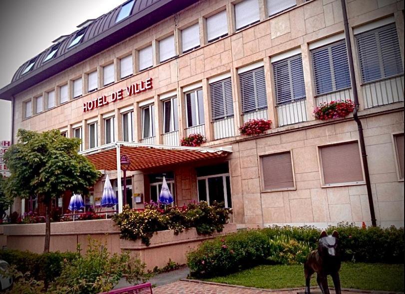 Hotel De Ville Du Sentier Le Sentier Kültér fotó